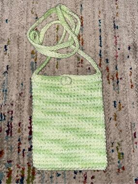 Crochet crossbody bag